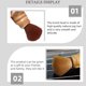 thumbnail image 2 of GOOHOCHY Cepillo de limpieza de guzheng de madera Cepillo de guzheng de madera Accesorio de limpieza para dulcémele, 2 of 8