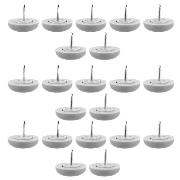 50 piezas parte inferior de pata de mueble