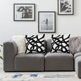 thumbnail image 3 of Nawypu Abstract Graffiti Pillow Covers,Modern Art Line Throw Pillow Cases Double-Sided Square Pillowcases Set of 2 for Home Decorative Living Room Sofa Bedroom Outdoor, 3 of 6
