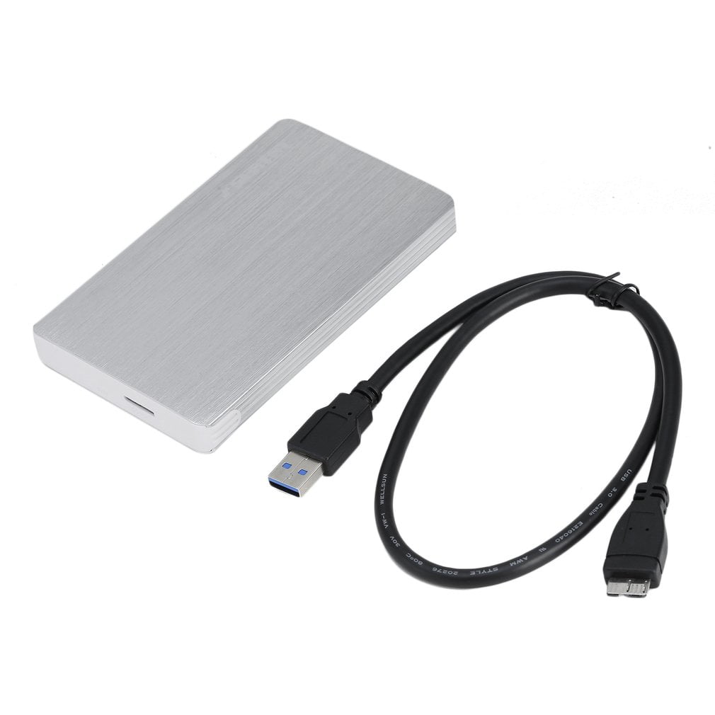 HD102 USB 3.0 External Hard Disk Drive Extract Alloy Box LED High Speed