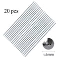thumbnail image 1 of Fiudx Varilla de Soldadura de Aluminio, Fácil de Soldar a Baja Temperatura, Sin Necesidad de Polvo de Soldadura, Gran Soldabilidad y Resistencia, Versátil para Soldadura con Argón, Ligera, Paquete de, 1 of 5