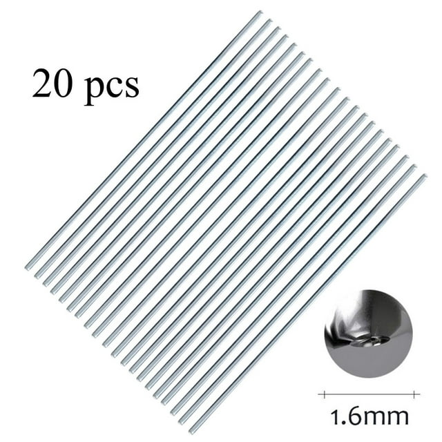 Fiudx Varilla de Soldadura de Aluminio, Fácil de Soldar a Baja Temperatura, Sin Necesidad de Polvo de Soldadura, Gran Soldabilidad y Resistencia, Versátil para Soldadura con Argón, Ligera, Paquete de