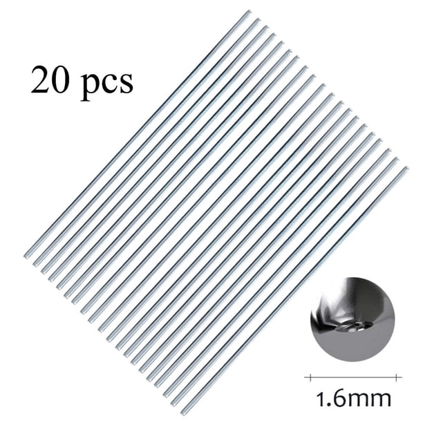 Xihbxyly Varilla de Soldadura de Aluminio, Fácil de Soldar a Baja Temperatura, Sin Necesidad de Polvo de Soldadura, Gran Soldabilidad y Resistencia, Versátil para Soldadura con Argón, Ligera, Paquete