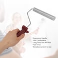 thumbnail image 3 of Fiberglass Paddle Roller, Aluminum Alloy And Plastic Ergonomic Handle Concave Defoaming Fiberglass Roller  For Doors, 3 of 8