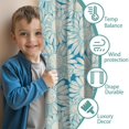 thumbnail image 3 of Blackout Kids Curtains,Daisy Flower Pattern Childrens Insulated Curtains Set Of 2,Bedroom Essentials,Toddler Room Decor 52"x63", 3 of 5