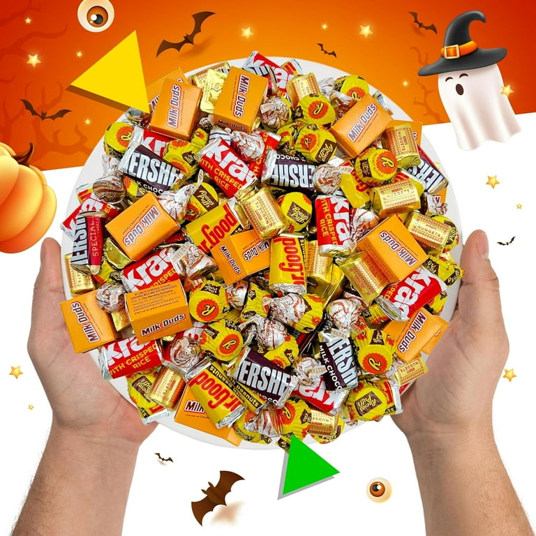Chocolate Candy Variety Pack - HERSHEY’S KISSES and NUGGETS, Miniatures, Milk Duds, REESES Cups (2 Pound Bag) Chocolate Candy Variety Pack - HERSHEY’S KISSES and NUGGETS, Miniatures, Milk Duds, REESES Cups (2 Pound Bag)
