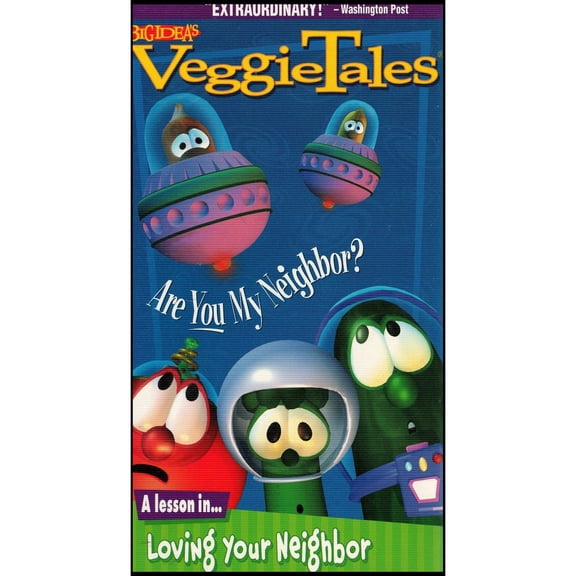 VeggieTales Are You My Neighbor? (VHS Tape)