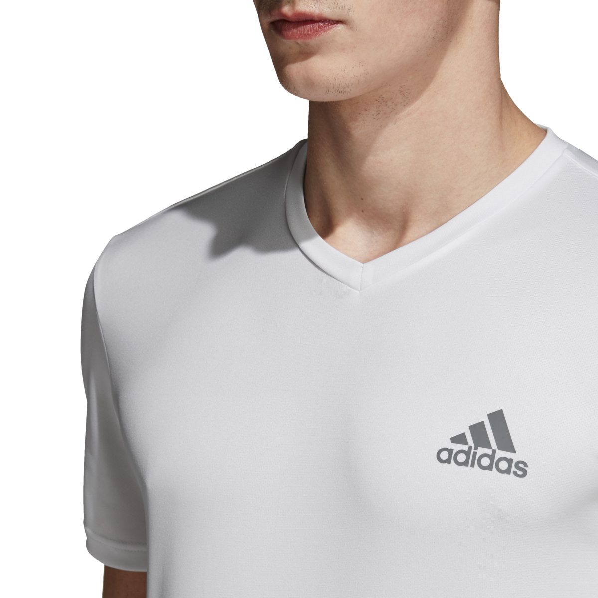 adidas Men's Training Essentials T- Shirt White Size Medium - image 4 of 6