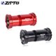 thumbnail image 4 of Yuarrent ZTTO Eje medio Durabilidad Superficie lisa Cojinete de cerámica Eje de fricción inferior Portátil Negro Instalación práctica Ciclismo Rojo, 4 of 6