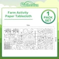 thumbnail image 2 of Farm Animal Party Giant Coloring Poster - 31.5X 72 Inches - Versatile Classroom Wall Décor & Birthday Activity - Farm Poster or Table Cover for School Parties and Special Events, 2 of 5