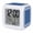 Dark Blue, variant on Grey Geometric Digital Alarm Clock for Bedrooms, Smart LED Alarm Clock with 7 Color Changing Night Light, Bohemia Tribal Farm Tribal Patterned Silent Wake Up Clocks for Sleep Study Cooking 3.2"x3.2"