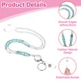 thumbnail image 3 of Cinta para Insignias de 33.1" Uxcell para Maestros con Clips para Mujeres, Cinta de Cuentas, Regalos Lindos para Maestros, Cadenas de Llavero, Verde, 3 of 6