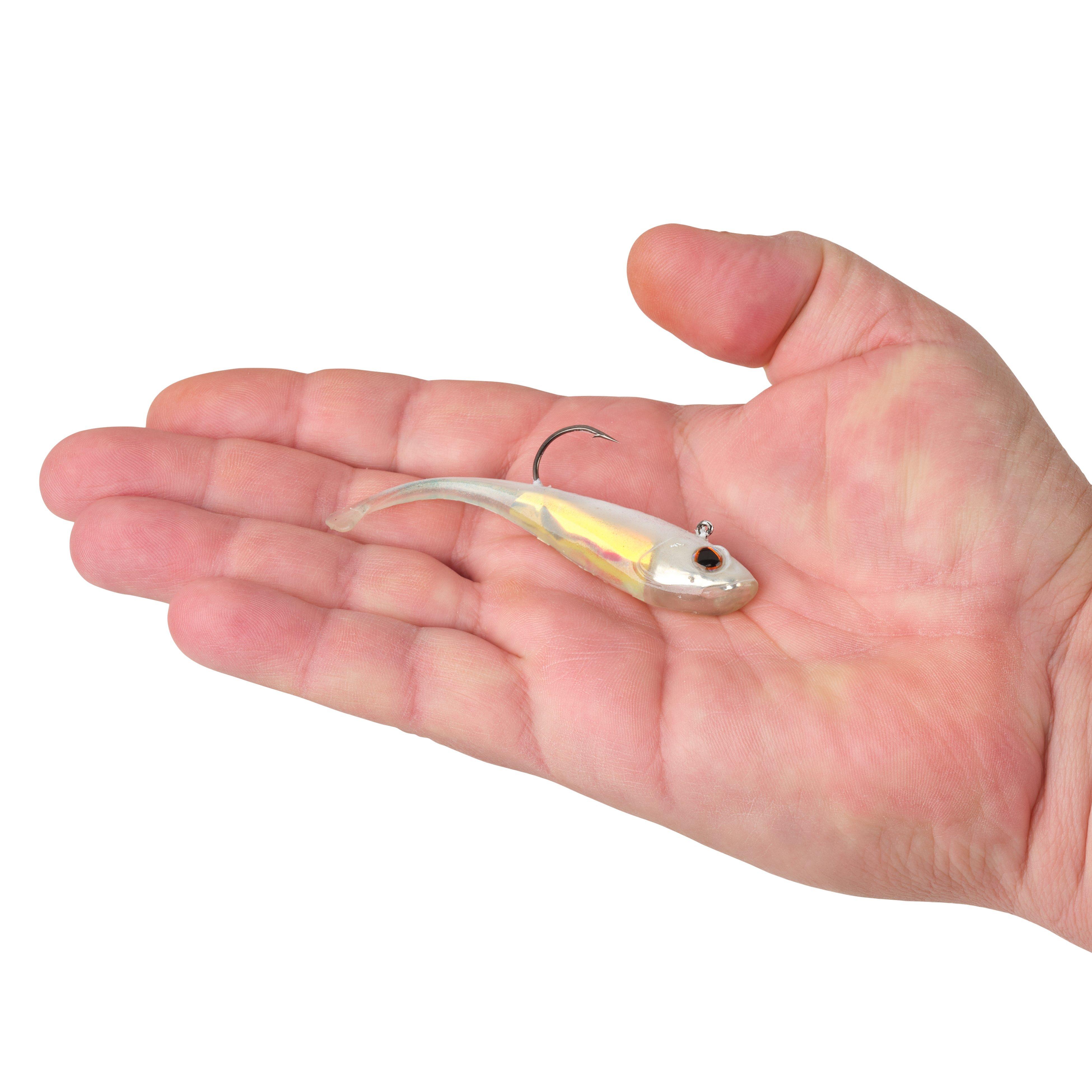 Berkley PowerBait® Power® Switch, 3.5 in, HD White Wizard