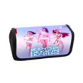 thumbnail image 1 of Kpop Demon Hunters Large Pencil Case with Zipper 7.9" Storage Pen Bag Organizer Stationery, Portable Makeup Bag Best Cute Xmas Collectible Birthday Gift, 1 of 2
