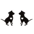 thumbnail image 4 of Women earring girl stud ear Drop Animal s Multiple Stainless Steel Rabbit Mouse Snake Cute Cat Dog s, 4 of 5
