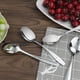thumbnail image 3 of Juego de 12 cucharas de postre de cubiertos de acero inoxidable Eagrye, 3 of 5
