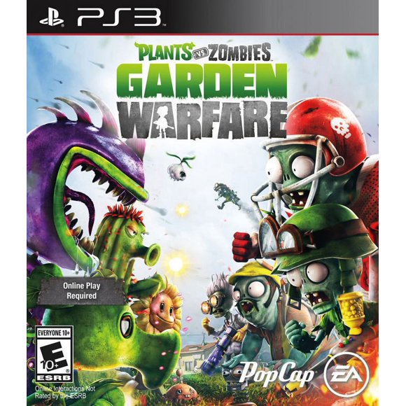 PLANTS VS ZOBMIES GARDEN WARFARE PS3