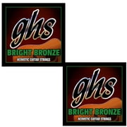 GHS Guitar Strings Acoustic 2-Packs Bright Bronze Heavy 14-60