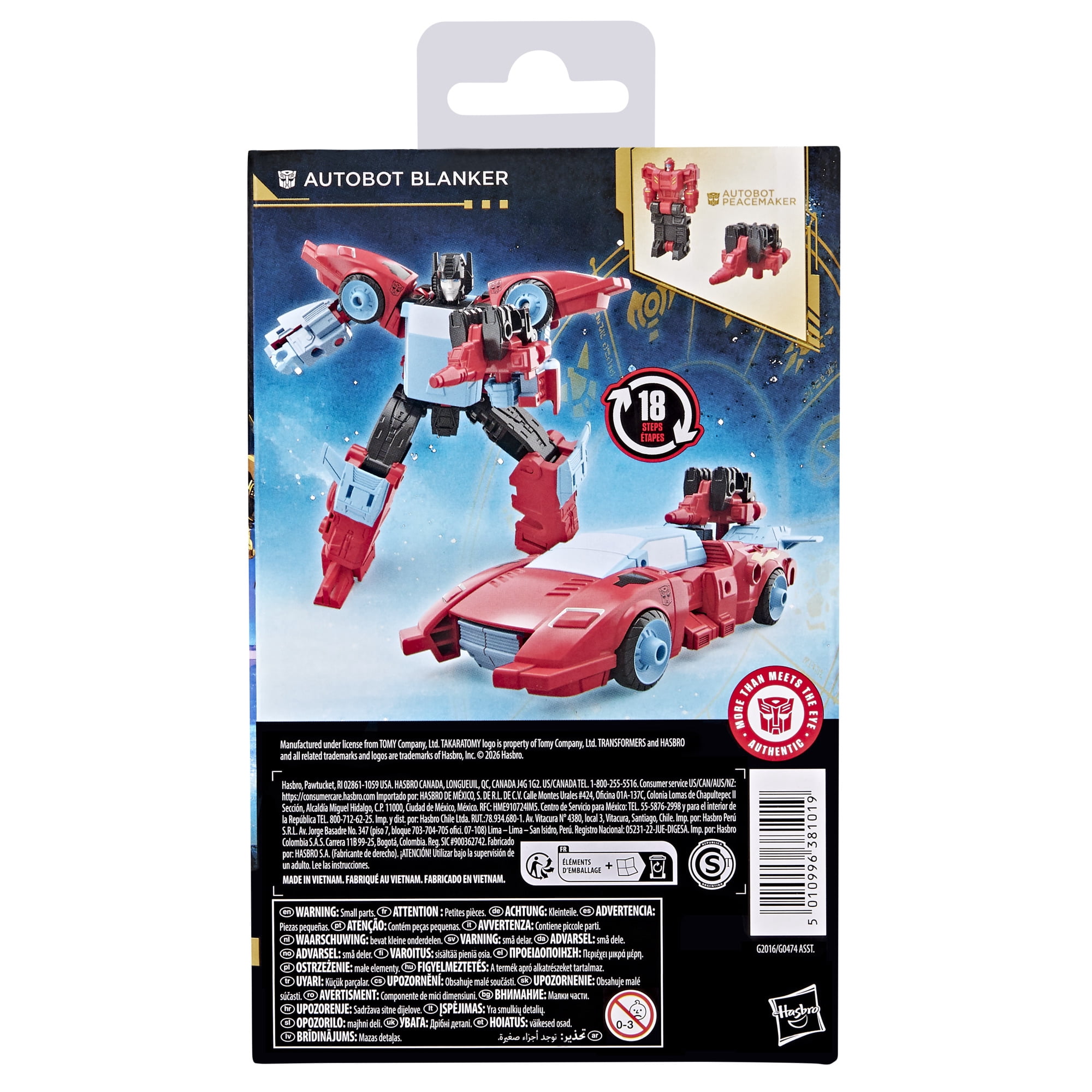 Transformers Toys Age of the Primes Autobot Blanker 5.25-inch Action Figure, 8 and up