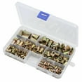 thumbnail image 3 of Bgsha 150PCS Nut Rivet Threaded Insert Tool Kit Nutsert Riveter Hand Riveting M3-M10, 3 of 10