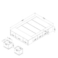 thumbnail image 4 of South Shore Versa, Farmhouse Bed, Full Gray, 4 of 18