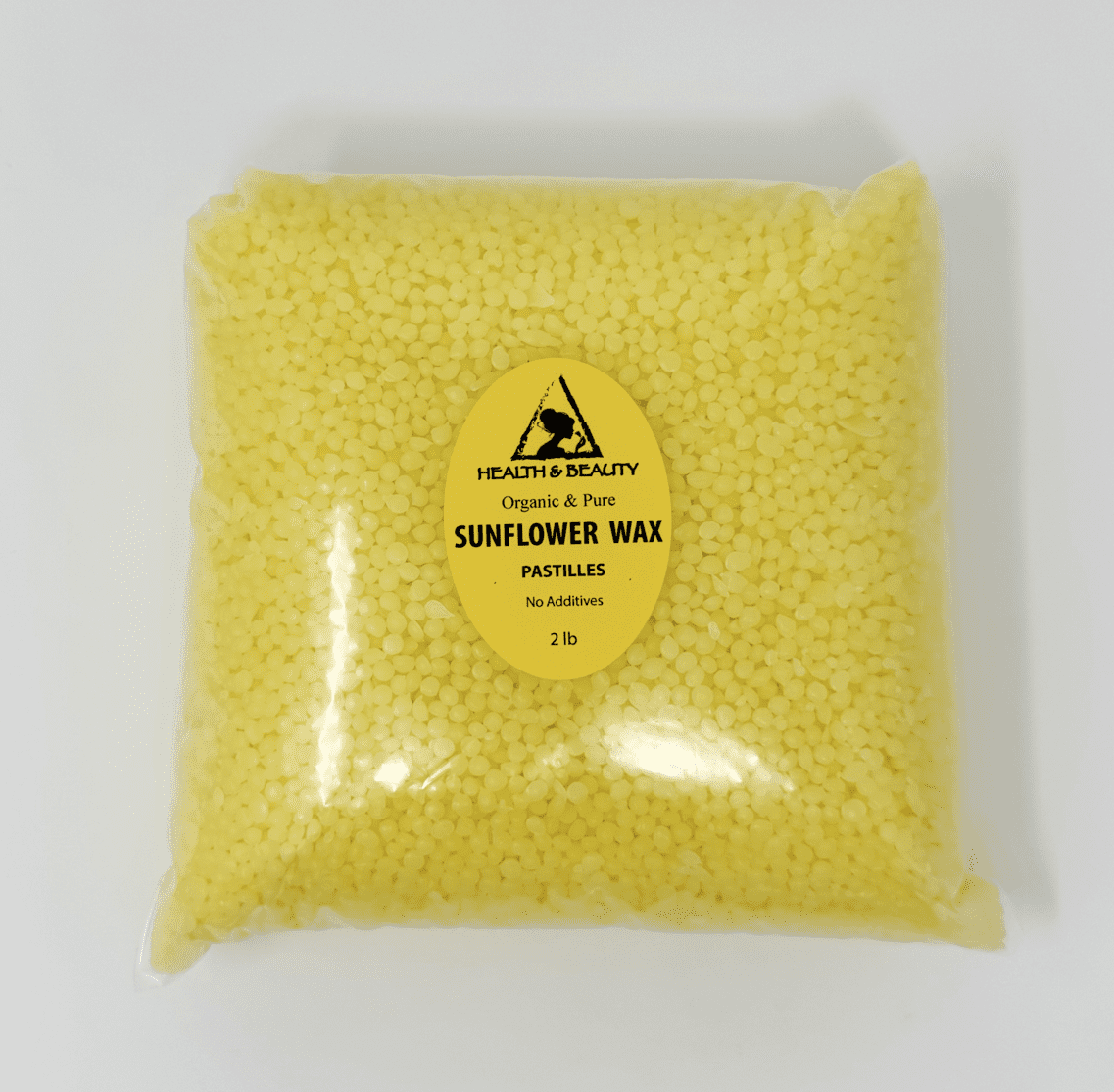 Sunflower Wax Organic Vegan 100% Pure Pastilles Beads 32 oz, 2 lb