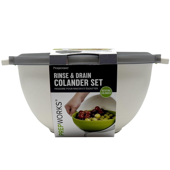 Prep Solutions 7-in-1 Multi-Function Colander Set With Grating Inserts