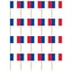 thumbnail image 1 of GOOHOCHY 200 palillos de dientes desechables para cócteles, decorativos, para frutas, 1 of 8