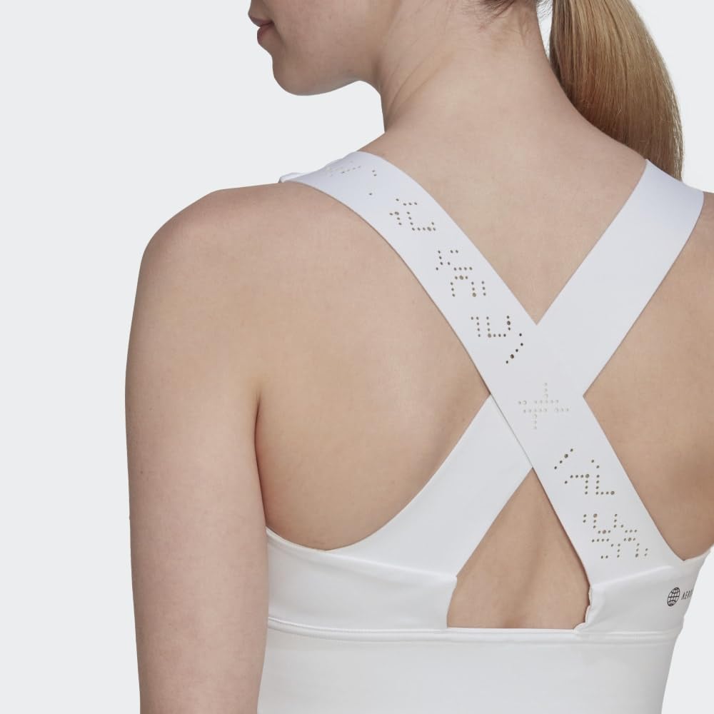 Adidas Parley London Women's Tennis Crop Tank White photo 6