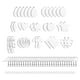 thumbnail image 1 of Pendientes en blanco para sublimación, lágrima en blanco, alambre para saltar, productos para proyectos de sublimación gancho para la oreja + anillo de salto, 1 of 9