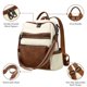 thumbnail image 3 of Mochila AGLOD Leather para mujer beige/marrón, 3 of 7