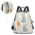 thumbnail image 5 of FORMRS Women's Travel Backpack Purse Anti-Theft Hidden Pockets Casual Shoulder Bag, Whimsical Rabbits, 5 of 7