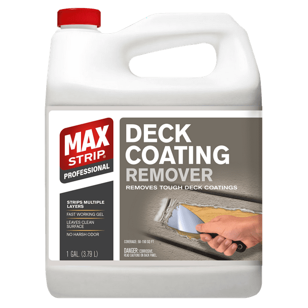 Max Strip Deck Coating Remover 1 gallon