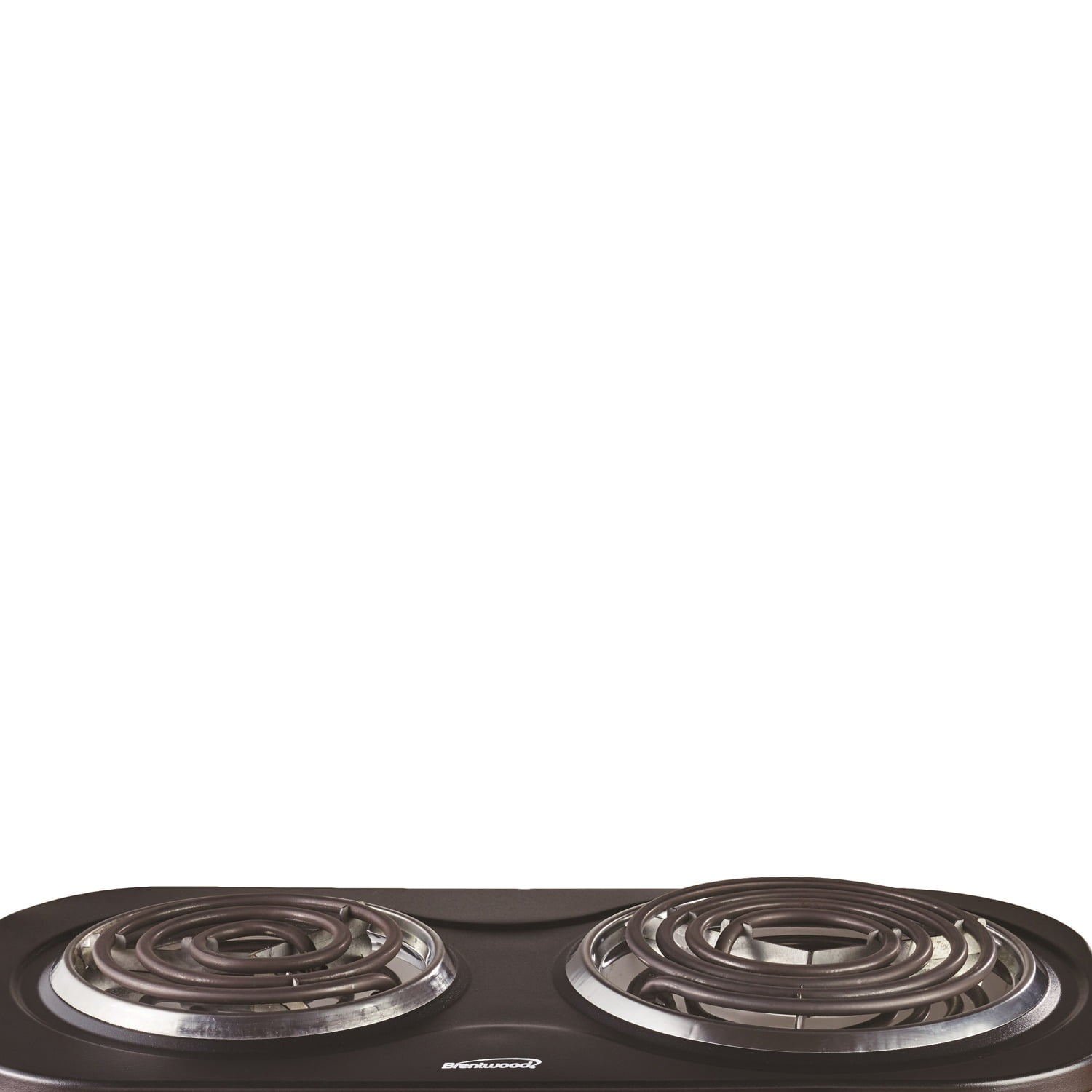 Brentwood 1,500-Watt Double Electric Burner (Black)