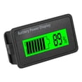 thumbnail image 1 of Battery Capacity Voltage Meter, GY-6H Battery Power Display Battery Capacity Voltage Meter for 12-48V  Battery Capacity Indicator Tester Voltmeter, 1 of 7