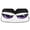 Purple, variant on Haosy Foldable Car Windshield Sun Shade Front Window Visor Blocks UV Rays Keeps Interior Cool 53x23.5 Lavender Lullaby Eyes