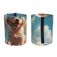 thumbnail image 2 of Kdxio Cute Angel Winged Dog Car Trash Can Garbage Car Accessories Trash Can Car Waste Bin for for Driver and Passenger Any Vehicle, 2 of 7
