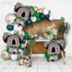 thumbnail image 4 of 3 Pcs Koala Shape Mylar Foil Balloons Critter Woodland Themed Birthday Baby Shower Party Decors Supplies, 4 of 4