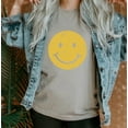thumbnail image 6 of SMILEY FACE Graphic Short sleeve Tees Plus Size, 6 of 10
