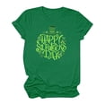 thumbnail image 4 of T-Shirt de la Saint-Patrick pour Femmes, Mode, Imprimé de la Saint-Patrick, Col Rond, Manches Courtes, T-Shirt Décontracté, Haut, T-Shirts de la Saint-Patrick pour Femmes, 4 of 4