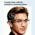 thumbnail image 3 of AI Translation Smart Glasses with 164+ Language, Bluetooth Glasses with Photochromic Lenses for Men&Woman, Ideal Gift for Office/Travel, 3 of 9