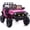 Barbie Pink, variant on Hikiddo Model JC324 12V Kids Ride on Toys Truck, Electric Ride on Car for Kids Boys w/ Remote, Bluetooth