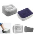 thumbnail image 2 of CAROOTU Portable Inflatable Foot Rest Pillow Cushion PVC Air Travel Office Home Leg Up Footrest Relaxing, 2 of 5
