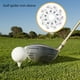 thumbnail image 4 of Club de golf Cubiertas Cubiertas de cabeza de araña Accesorio Accesorio Anti-Water PU Golfs Cabezales Protector en bolsa Paquete Reemplazo para blanco dominante 10 piezas seitruly OD003021-02B, 4 of 6