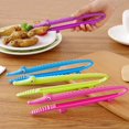 thumbnail image 3 of Silicone Cooking Kitchen Tongs Food BBQ Salad Bacon C Tools SteakBread P4F7 T4W5, 3 of 9