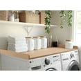 thumbnail image 5 of Kaboon Washer Dryer Countertop with Edge Rails, 27.5" x 54", Light Walnut, 5 of 7