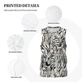 thumbnail image 3 of Xecao Leopard And Zebra print basketball shirt for both men and women, a unisex basketball jersey perfect for theme parties-3X-Large, 3 of 6