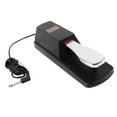 Universal Pedal for Keyboard, Sustain Pedal with Polarity Switch, Fits