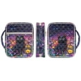 thumbnail image 2 of ZUXONGSY Cat Daisy Galaxy Print Bible Case for Women Quilted Bible Carrier Sturdy Christian Tote Bag with Handle ChuZU Bag for Study, 2 of 7