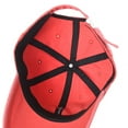 thumbnail image 4 of WITHMOONS Baseball Cap Vintage Cotton Cross Slay Embroidery CR1621 (Red), 4 of 4